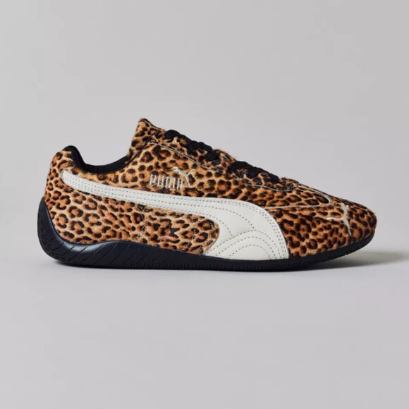 Puma Women's Speedcat Leopard Print Sneaker - Picture 3 of 3